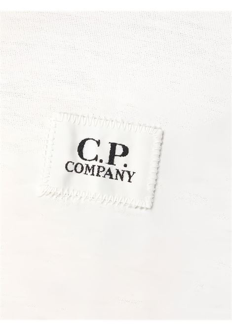 t-shirt mercerized light jersey uomo bianca C.P. COMPANY | 19CMTS132A-006374G103